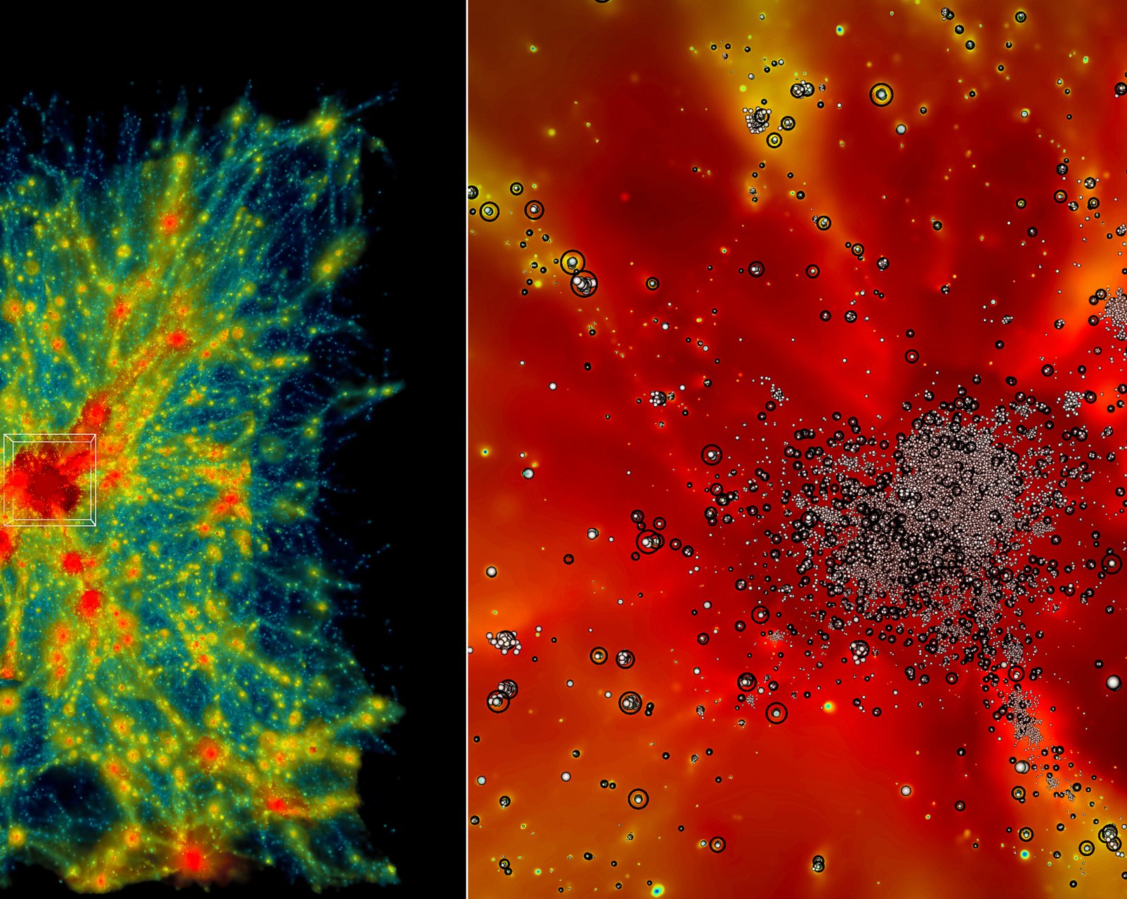 Учёные создали крупнейшую в истории модель Вселенной с помощью суперкомпьютера