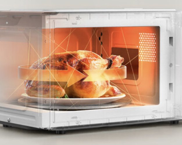 Xiaomi представила микроволновку, которая равномерно прогревает еду